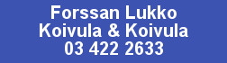 Forssan Lukko Oy logo